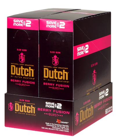DUTCH MASTERS BERRY FUSION 2PK BOX-(071610341197) UNIT-(071610203648)