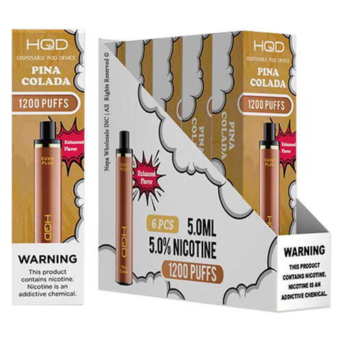 HqdCuvieplus 6pk 5% 1.2k Pina Colada Box (6971578998546) Unit (6971578998560)