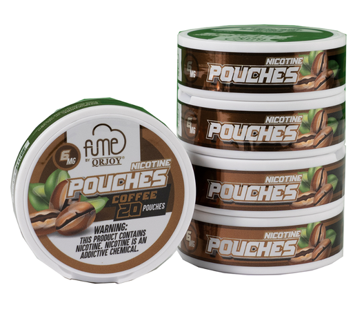 FumePouches 5pk 6mg Coffee Roll (784300814672) Unit (782003325778)