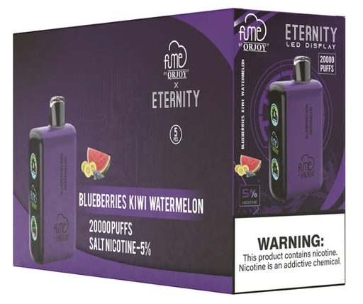 FumeEternity 5pk 5% 20k Blueberry Kiwi Watermelon Box (6941821724345) Unit (6941821724178)