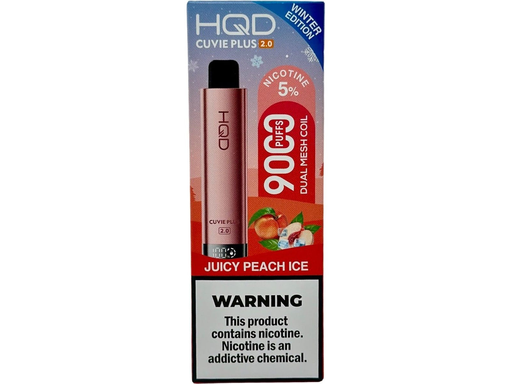 HqdCuviePlus 2.0 5pk 5% 9k Juicy Peach Ice Box (6937105476567)