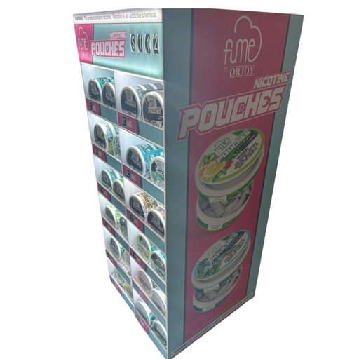 FUME POUCHES DISPLAY 24CT/120 - ASSORTED FLAVORS AND MGs