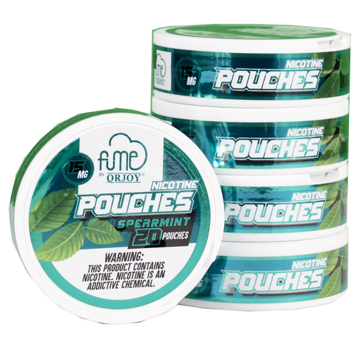 FumePouches 5pk 15mg Spearmint Roll (784300814764) Unit (782003325860)