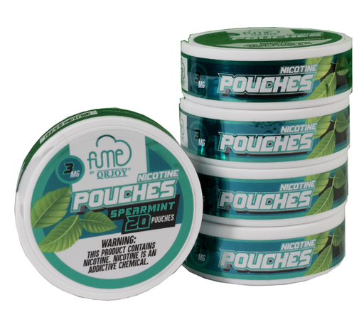 FumePouches 5pk 3mg Spearmint Roll (784300814603) Unit (782003325709)
