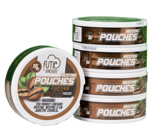 FumePouches 5pk 15mg Coffee Roll (784300814757) Unit (782003325853)