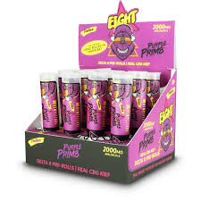 HEMPLITUDE-2000MG DELTA 8 PRE-ROLL 12CT PURPLE PRIM8 (10850050611704)