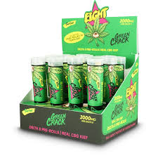 HEMPLITUDE-2000MG DELTA 8 PRE-ROLL 12CT GREEN CRACK (10850050611667)