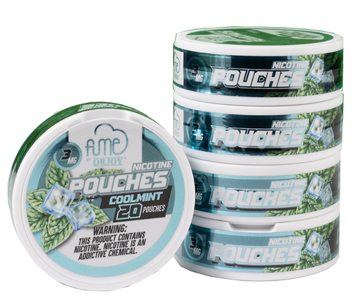 FumePouches 5pk 3mg Cool Mint Roll (784300814610) Unit (782003325716)
