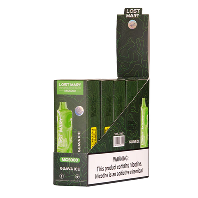 LostMary 5pk 5% Mo5k Guava Ice Box (6941976274511) Unit (5056716403173)