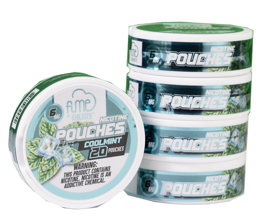 FumePouches 5pk 6mg Cool Mint Roll (784300814696) Unit (782003325792)