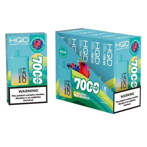 HqdBar 5pk 5% 7k Mojito Mix Box (6937105411407) Unit (6937105411254)