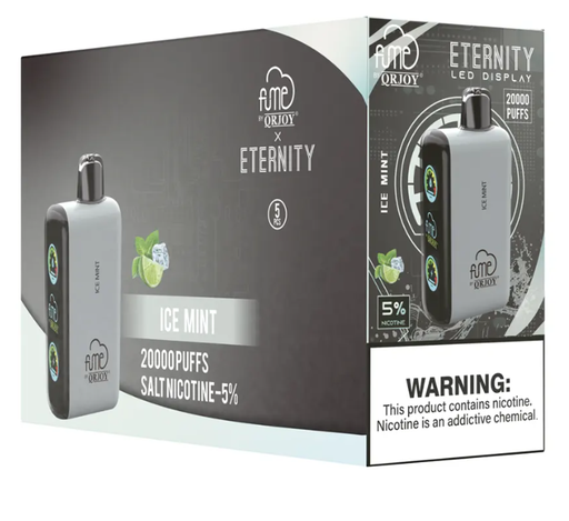 FumeEternity 5pk 5% 20k Ice Mint Box (6941821724239) Unit (6941821724062)