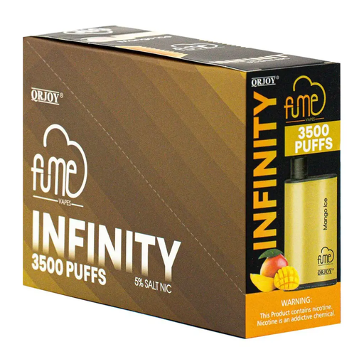 FumeInfinity 5pk 5% 3.5k Mango Ice Box (6973304117047) Unit (6973304117054)
