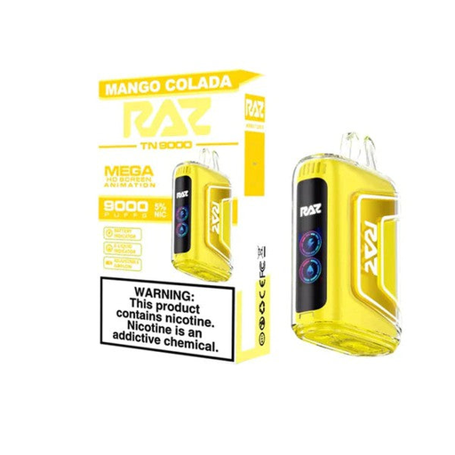 RazTn9000 5pk 5% 9k Mango Colada Box (6975984053059) Unit (6975984053042)