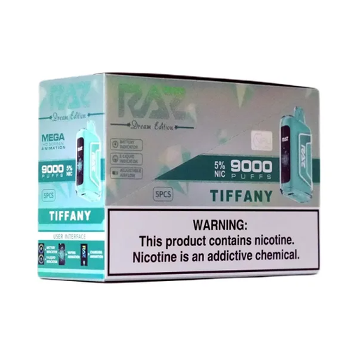 RazTn9000 5pk 5% 9k Tiffany Box (6975984054766) Unit (6975984054759)