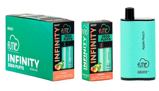 FumeInfinity 5pk 5% 3.5k Apple Peach Box (6973304117290) Unit (6973304117283)