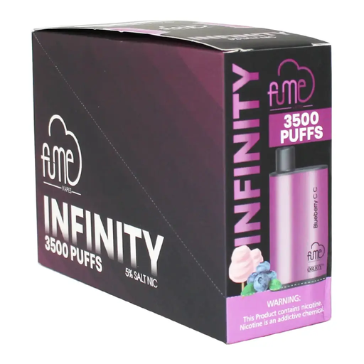 FumeInfinity 5pk 5% 3.5k Blueberry CC Box (6973304116729) Unit (697340411736)