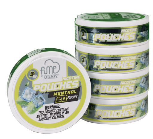 FumePouches 5pk 3mg Menthol Roll (784300814634) Unit (782003325730)