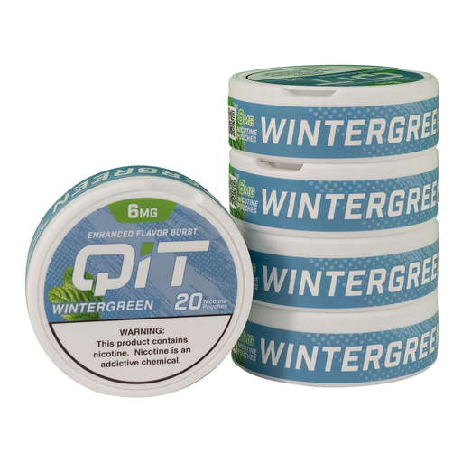 Qit 5pk 6mg Wintergreem Roll (671891885122) Unit (671891884880)