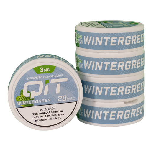 Qit 5pk 3mg Wintergreen Roll (671891885047) Unit (671891884804)