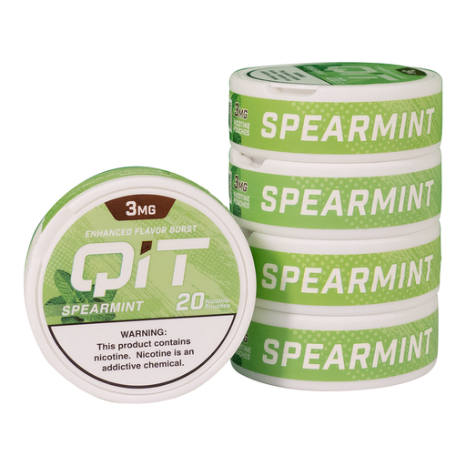 Qit 5pk 3mg Spearmint Roll (671891885061) Unit (671891884828)