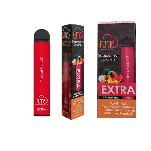 FumeExtra 10pk 5% 1.5k Tropical Fruit New Box (6974710144382) 