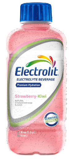 ELECTROLIT STRAWBERRY KIWI 12PK/21oz BOX-(10887725000259) UNIT-(887725000252)