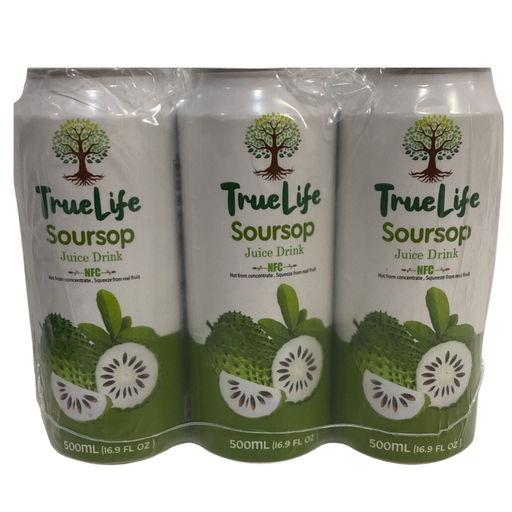 Truelife Juice 12pk 500ml Soursop Box (8935048609330)