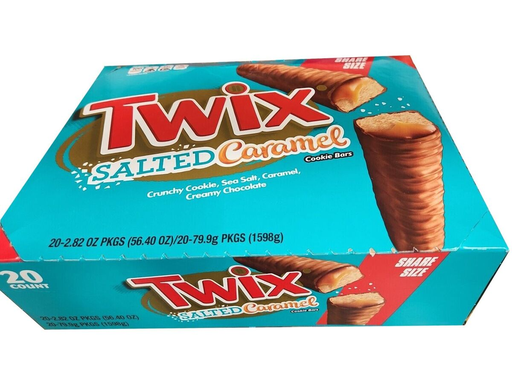 TWIX SALTED CARAMEL KING SIZE 2.82 OZ 1/20 BOX - (040000574583) UNIT - (040000574576)
