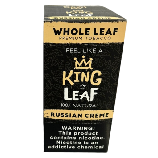 KING LEAF - KL RUSSIAN CREAM (10) WHOLE LEAF - BOX (742383810660)