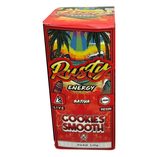 RUSTY PRE-ROLL 1.5g - ENERGY MC 20 UNITS (718118139580)