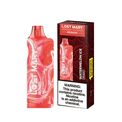LostMary 5pk 5% Mo5k Watermelon Ice Box (6937643571533)