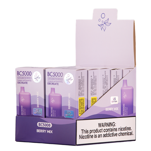 ElfBar Create BC5000 10pk 5% Berry Mix Box (4895257201876) Unit (6941976239701)