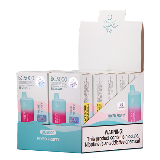 ElfBar Create BC5000 10pk 5% Mixed Fruity Box (4895257202057)