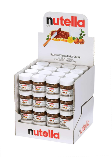NUTELLA SMALL BOTTLE 64 CT (08000500217252)