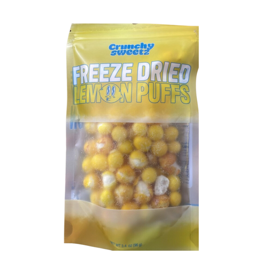 CRUNCHY SWEETZ - LEMON PUFFS 15PK - BOX (198168513873) UNIT (198168513873)