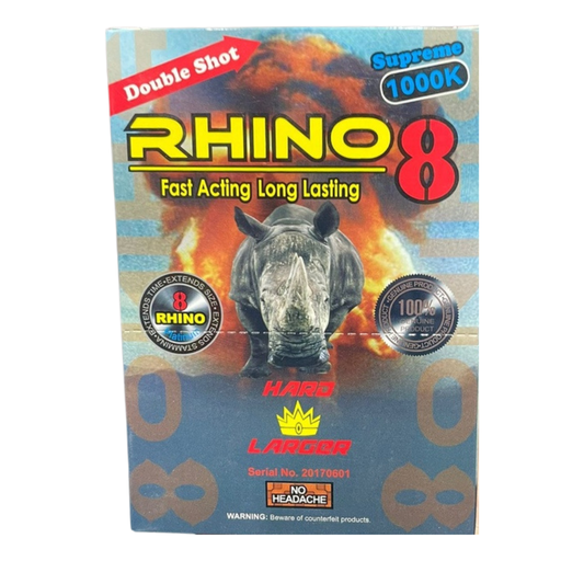RHINO 8 PLUS BOX-(747653020022) UNIT-(747653020022)