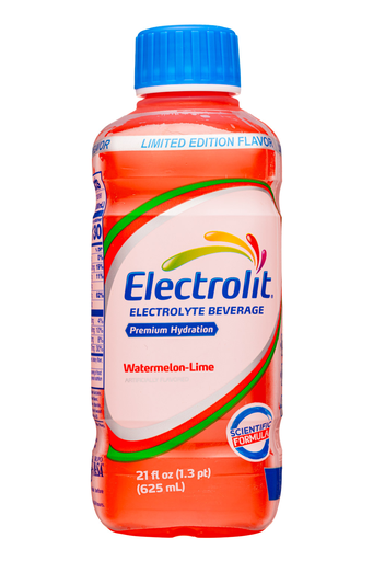 ELECTROLIT WATERMELON LIME 12PK/21oz BOX-(10887725001805) UNIT-(887725001808)