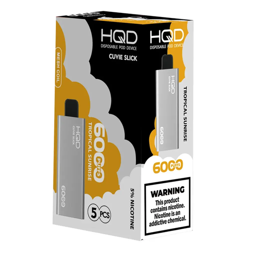 HqdSlick 5pk 5% 6k Tropical Sunrise Box (6937105445150)