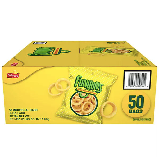 FRITOLAY 0.75oz FUNYUNS SNACK 50CT