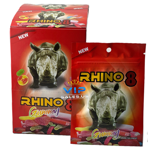 RHINO 8 GUMMIES (787188487679)UNIT (787188487662)