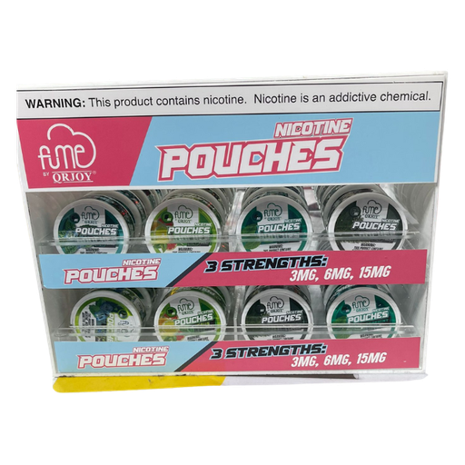 FUME DISPLAY WITH ASSORTED 8 ROLLS