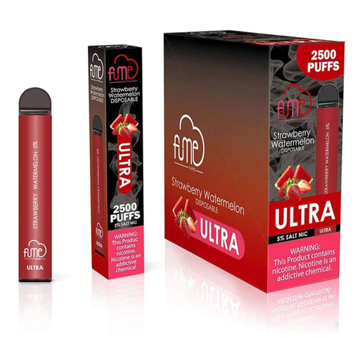 FumeUltra 10pk 5% 2.5k Strawberry Watermelon New Box (6974710145211) Unit (6974710144702)