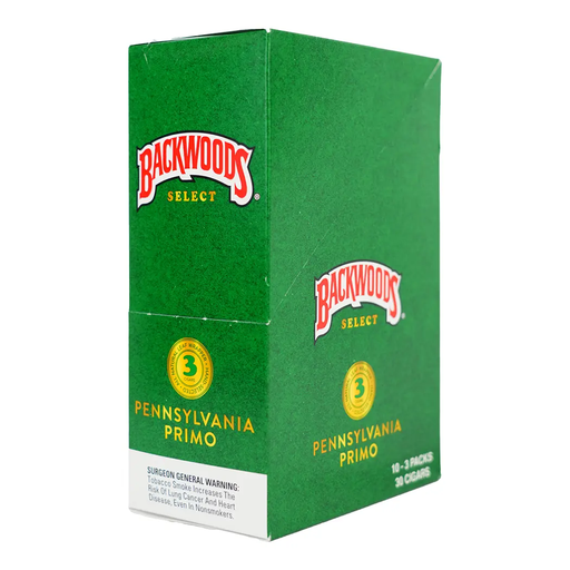 BACKWOODS PENNSYLVANIA PRIMO 10PK/30CT BOX-(071610341364)UNIT (071610203808)