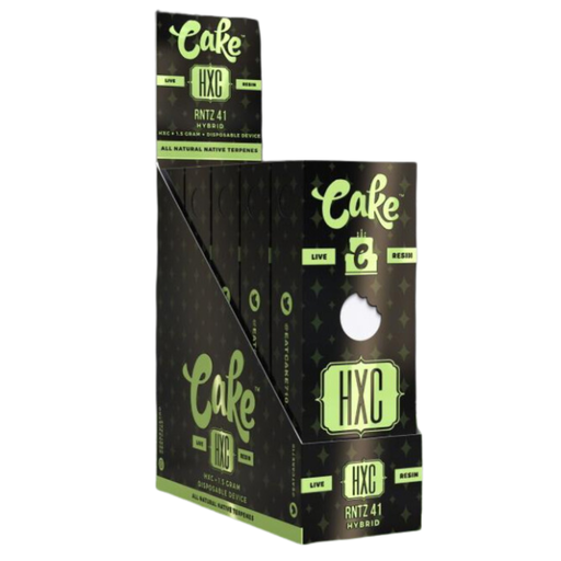 Cake HXC Live Resin 5pk Rntz 41 Box (717340441881) 