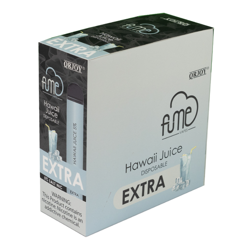 FumeExtra 10pk 5% 1.5k Hawaii Juice Box (6973304118112)