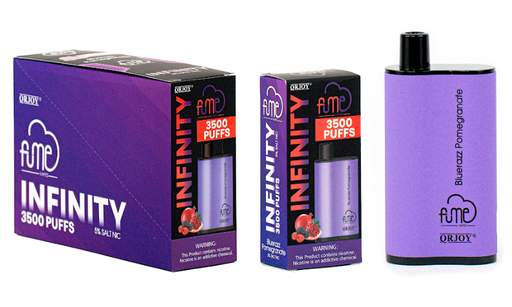 FumeInfinity 5pk 5% 3.5k Bluerazz Pomegranate Box (6973304117276) Unit (6973304117269)