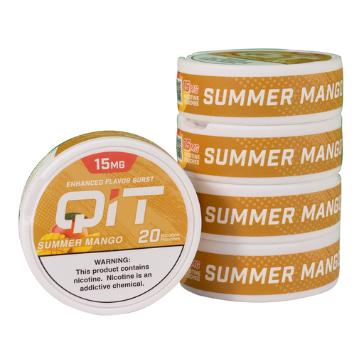 Qit 5pk 15mg Summer Mango Roll (671891885252)