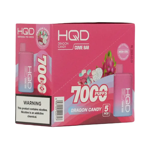 HqdBar 5pk 5% 7k Dragon Candy Box (6937105422717)