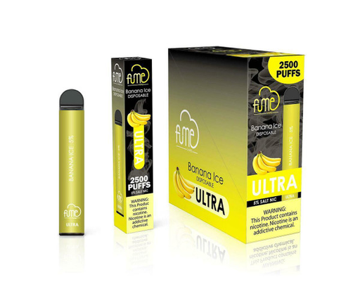 FumeExtra 10pk 5% 1.5k Banana Ice New Box (6974710144153) Unit (6974710143682)
